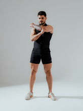 Stryk Ironclad Sleeveless Mandarin Collar Jumpsuit