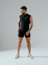 Stryk Ironclad Sleeveless Mandarin Collar Jumpsuit